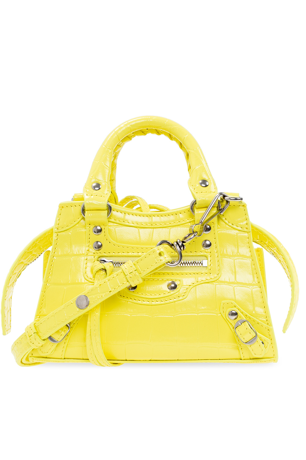 Balenciaga city 2024 bag yellow